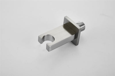 Wall Mounted Supply Elbow with Hand Shower Holder,Brushed Nickel